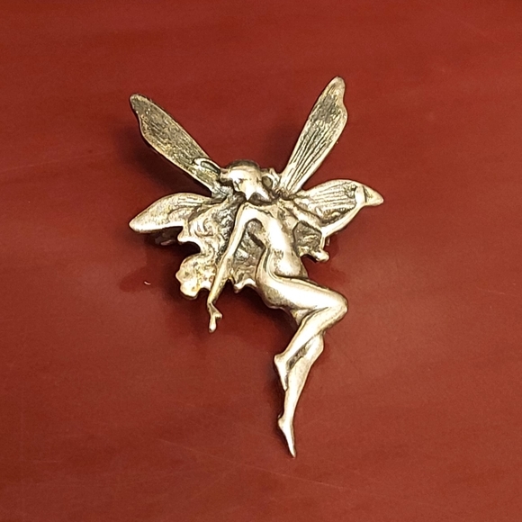 Beautiful pixie fairy vintage sterling silver - Picture 5 of 8